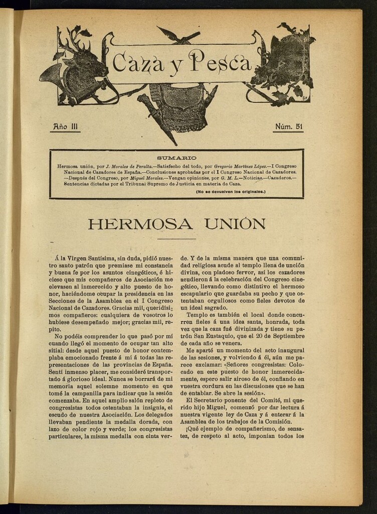 Miniatura de Caza y Pesca, nº 51