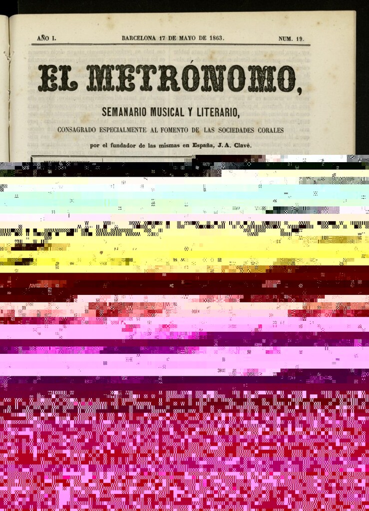 Miniatura de El metrónomo, de 17 de mayo de 1863, nº 19