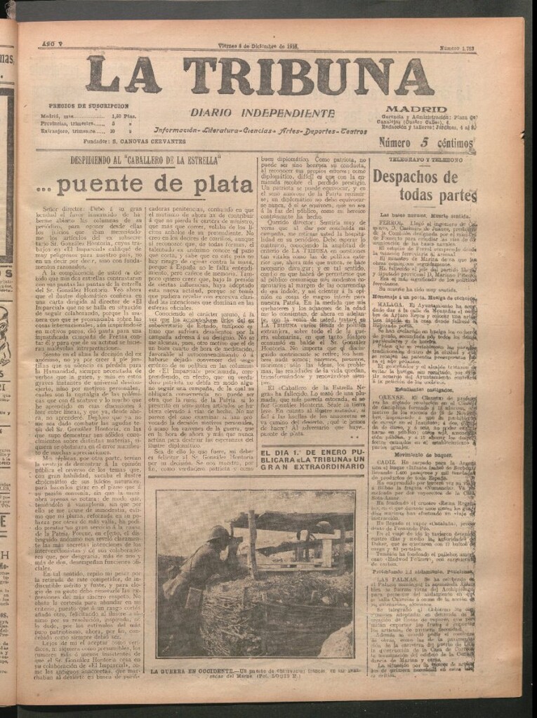 Miniatura de Cenit : revista mensual de Sociología, Ciencia y Literatura de diciembre de 1951, nº 12