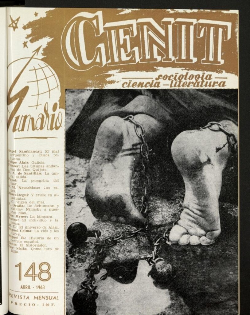 Miniatura de Cenit : revista mensual de Sociología, Ciencia y Literatura de abril de 1963, nº 148