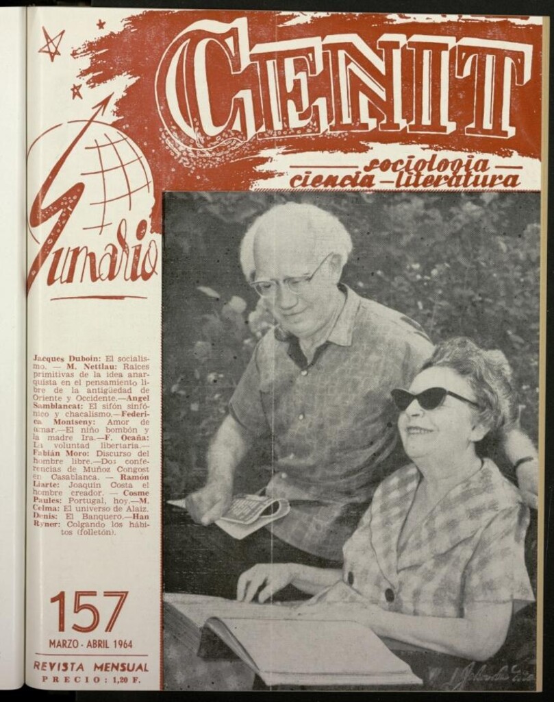 Miniatura de Cenit : revista mensual de Sociología, Ciencia y Literatura de marzo - abril de 1964, nº 157