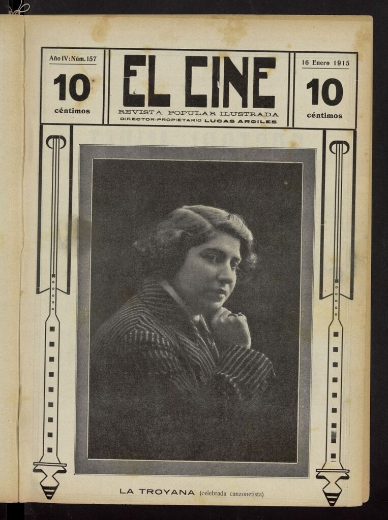 Miniatura de El Cine : revista popular ilustrada del 16 de enero de 1915