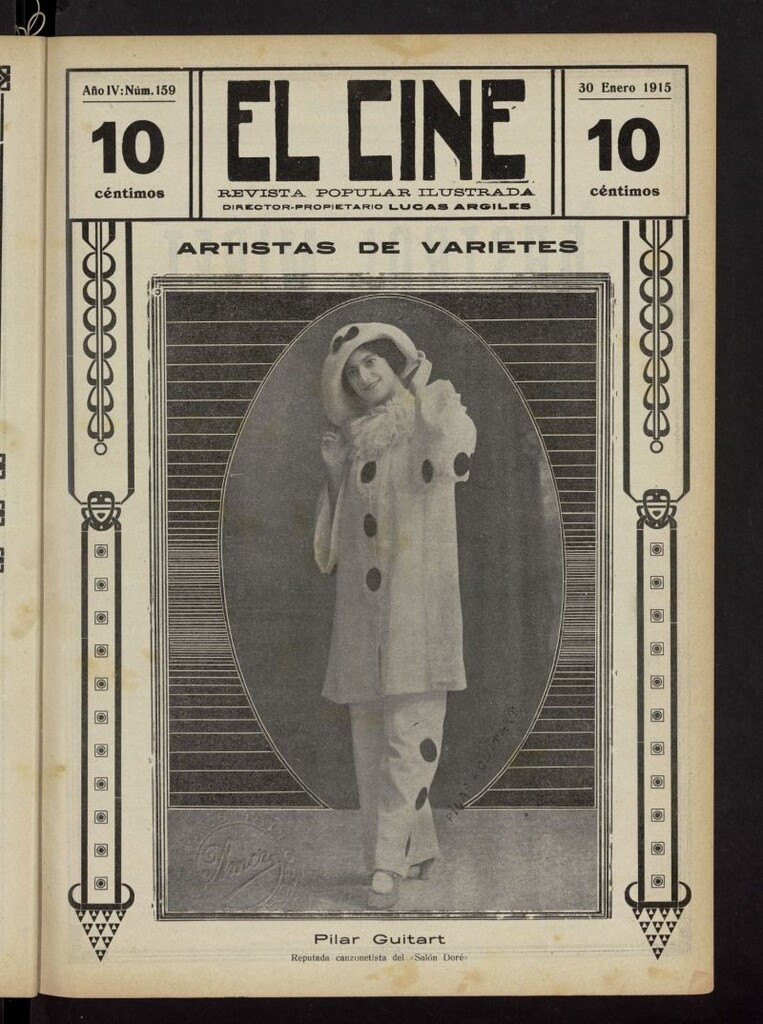 Miniatura de El Cine : revista popular ilustrada del 30 de enero de 1915