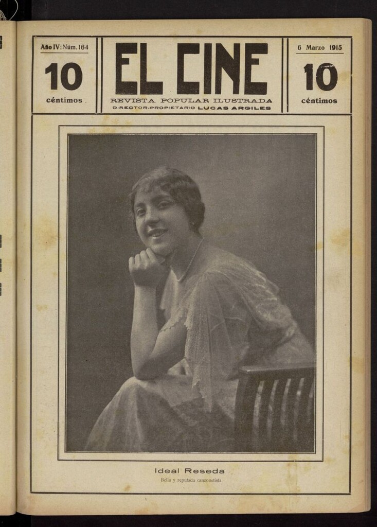 Miniatura de El Cine : revista popular ilustrada del 6 de marzo de 1915