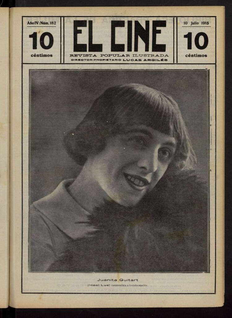 Miniatura de El Cine : revista popular ilustrada del 10 de julio de 1915