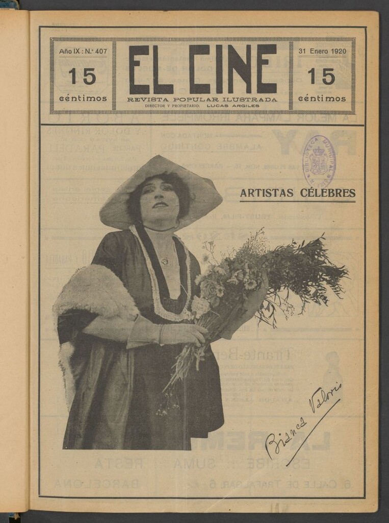 Miniatura de El Cine : revista popular ilustrada del 31 de enero de 1920