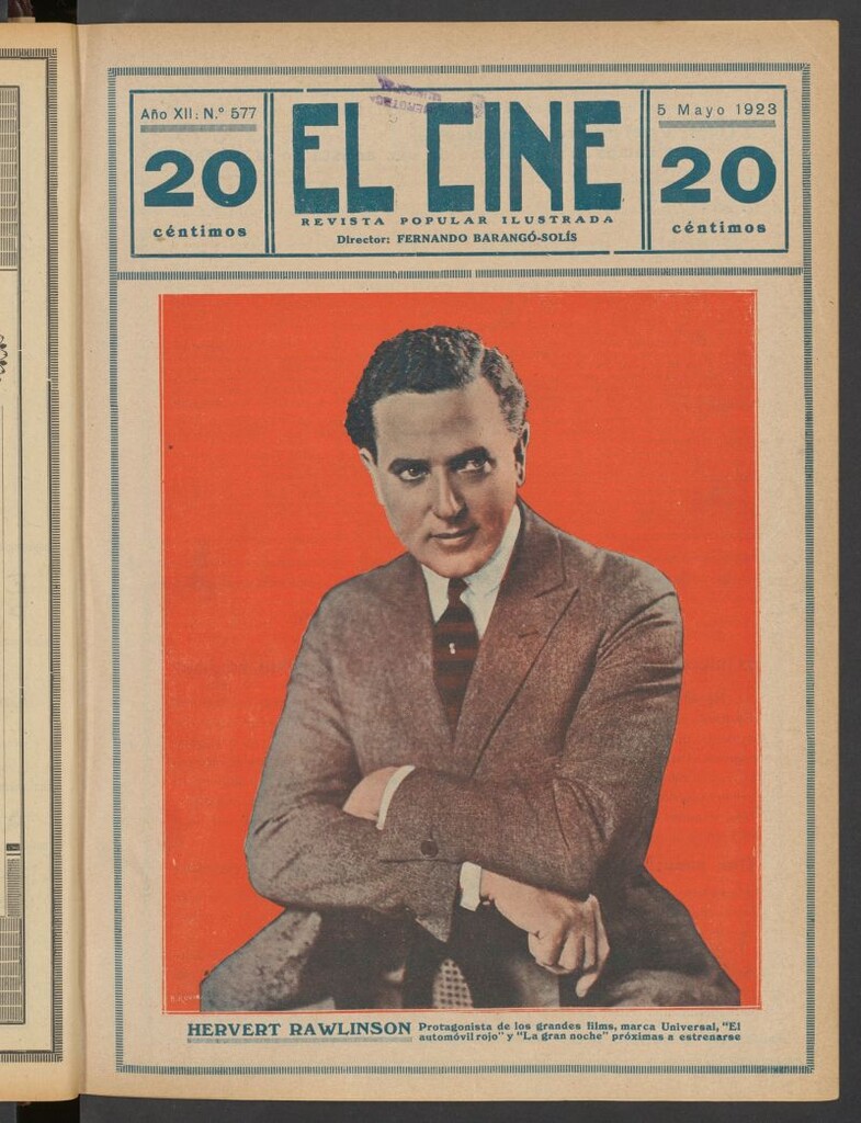 Miniatura de El Cine : revista popular ilustrada del 5 de mayo de 1923