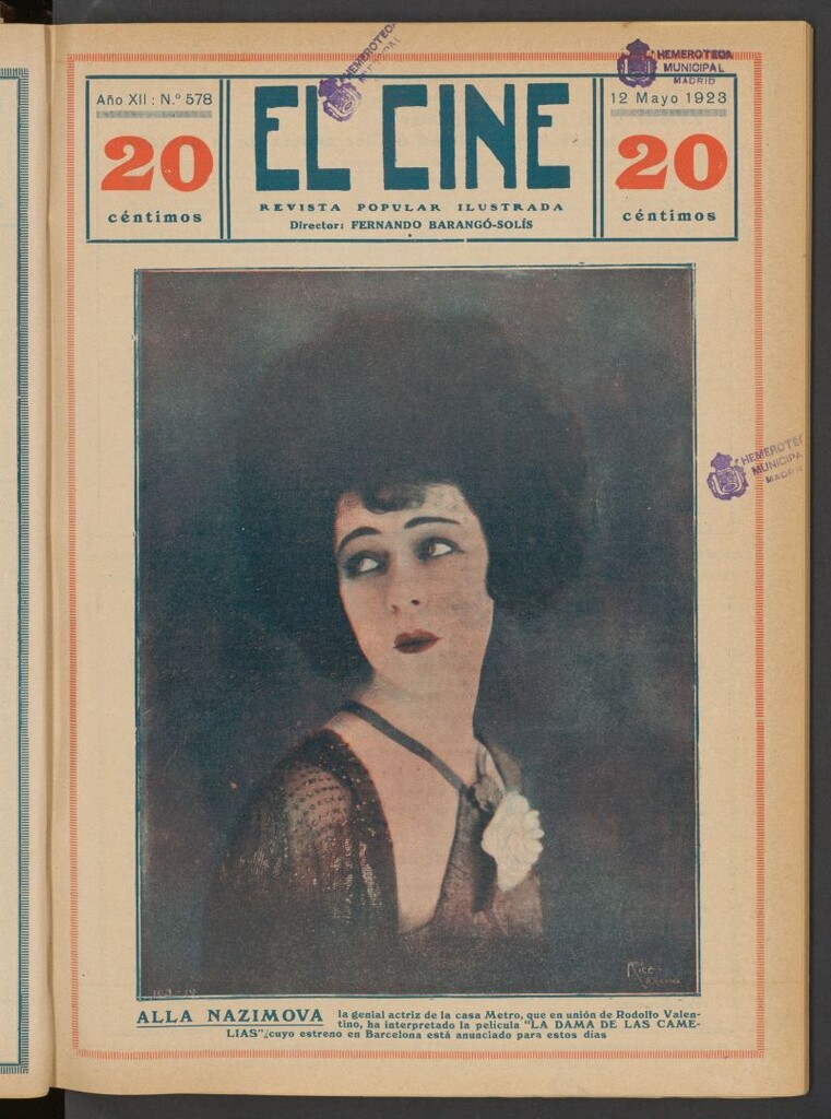 Miniatura de El Cine : revista popular ilustrada del 12 de mayo de 1923