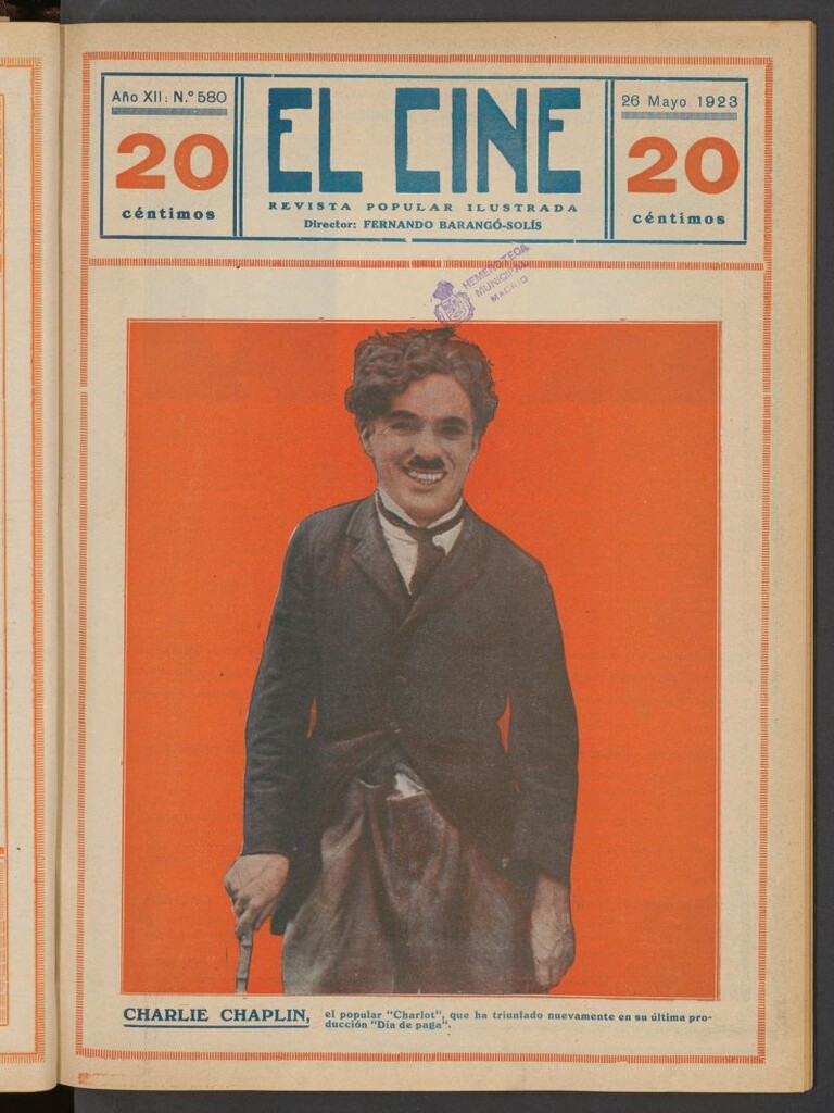 Miniatura de El Cine : revista popular ilustrada del 26 de mayo de 1923