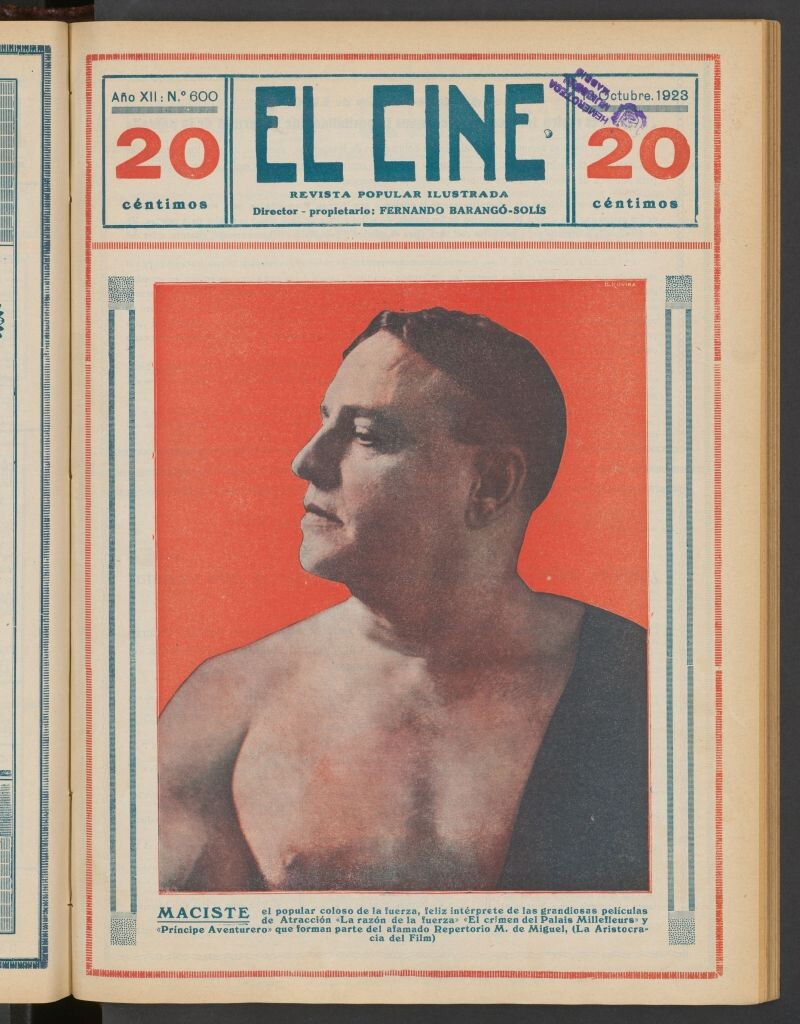 Miniatura de El Cine : revista popular ilustrada del 13 de octubre de 1923