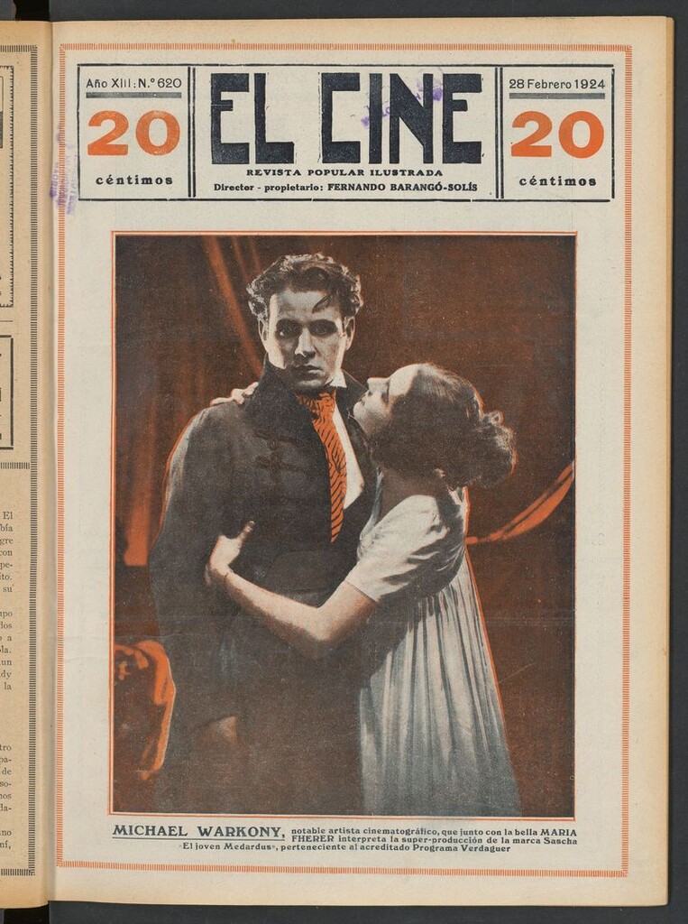 Miniatura de El Cine : revista popular ilustrada del 28 de febrero de 1924
