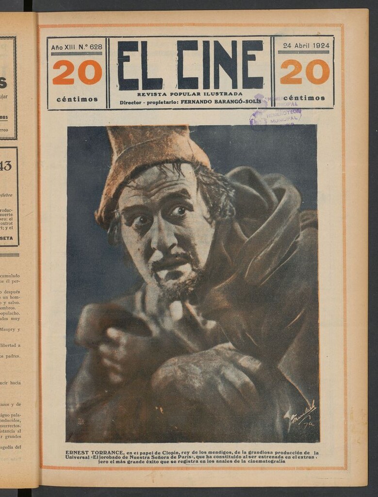 Miniatura de El Cine : revista popular ilustrada del 24 de abril de 1924