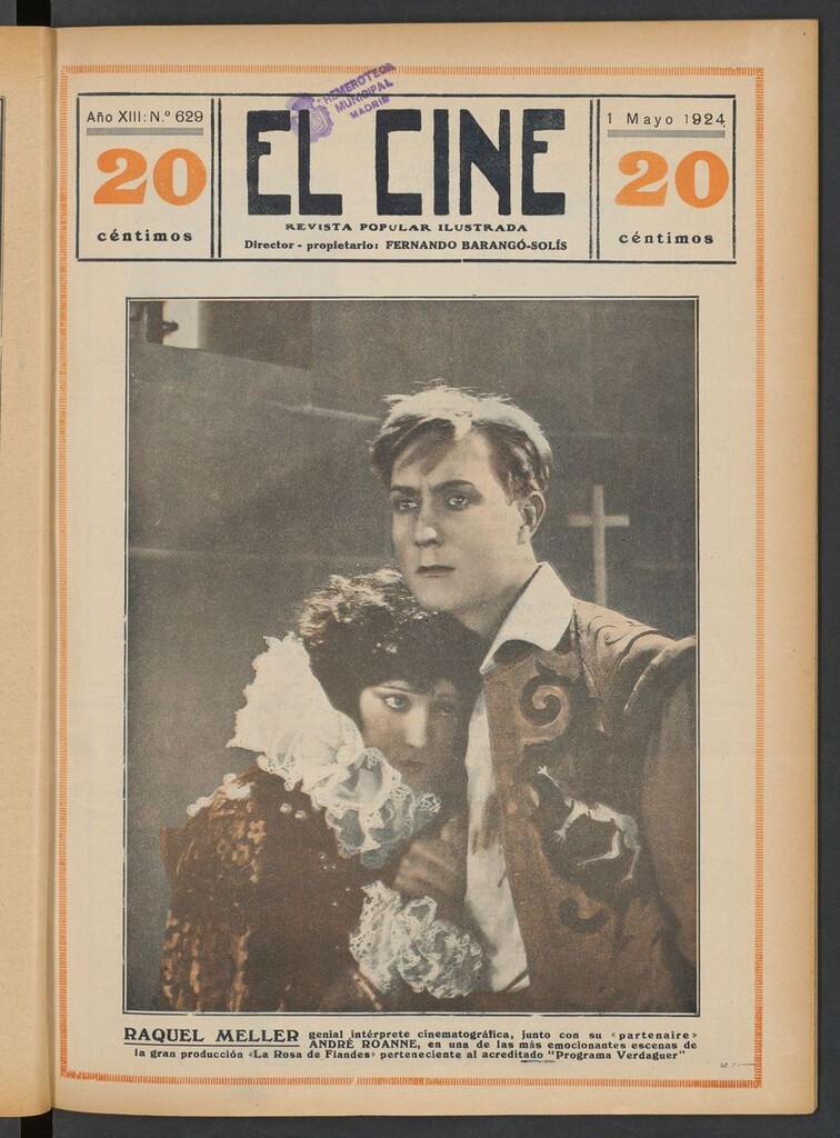 Miniatura de El Cine : revista popular ilustrada del 1 de mayo de 1924
