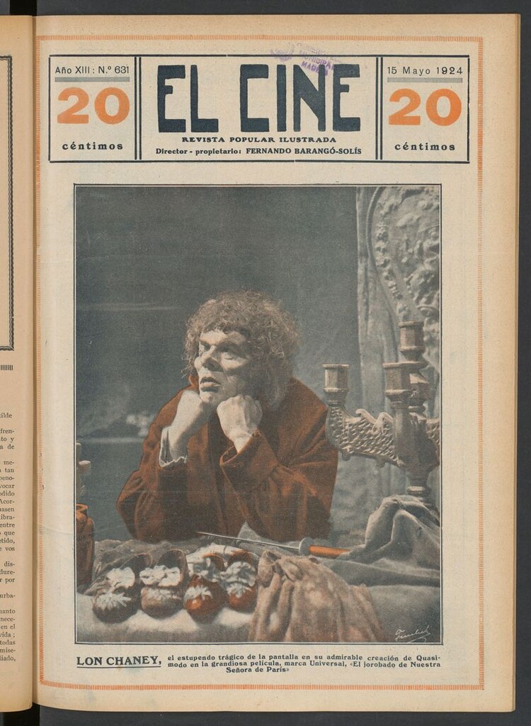 Miniatura de El Cine : revista popular ilustrada del 15 de mayo de 1924