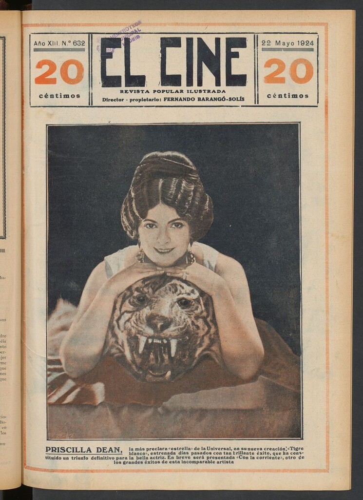Miniatura de El Cine : revista popular ilustrada del 22 de mayo de 1924