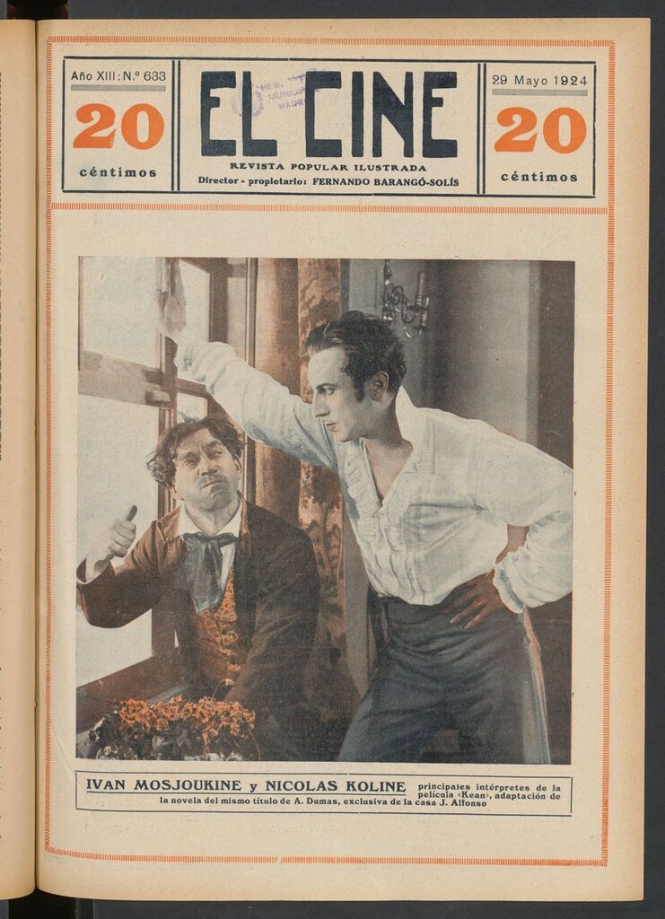 Miniatura de El Cine : revista popular ilustrada del 29 de mayo de 1924