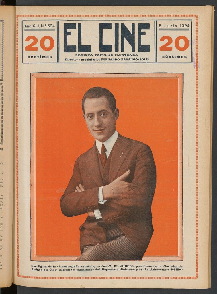 Miniatura de El Cine : revista popular ilustrada del 5 de junio de 1924