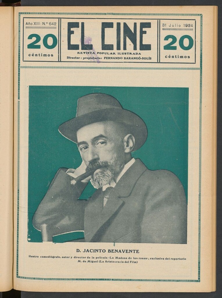 Miniatura de El Cine : revista popular ilustrada del 31 de julio de 1924