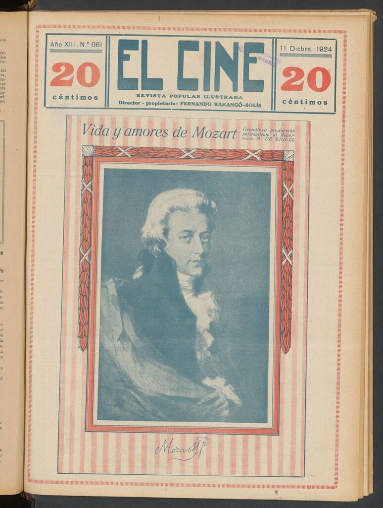 Miniatura de El Cine : revista popular ilustrada del 11 de diciembre de 1924