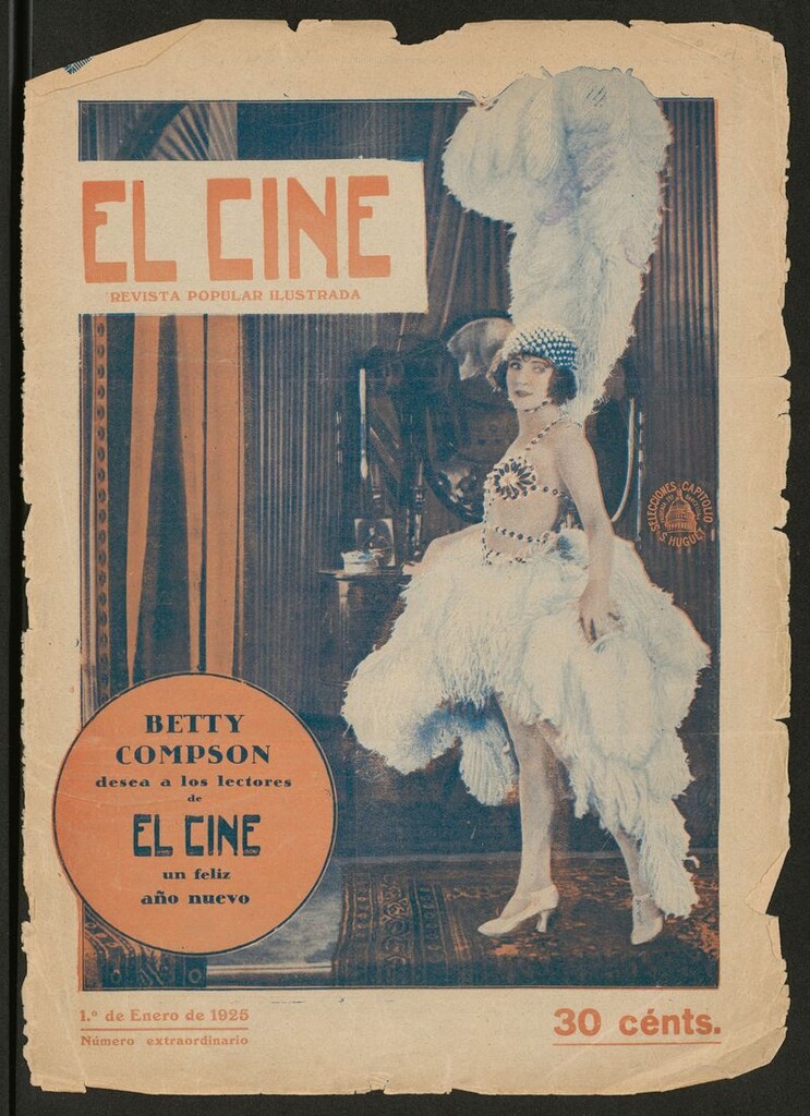 Miniatura de El cine : revista popular ilustrada del 1 de enero de 1925
