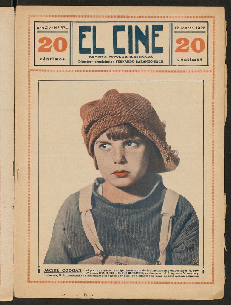 Miniatura de El cine : revista popular ilustrada del 12 de marzo de 1925