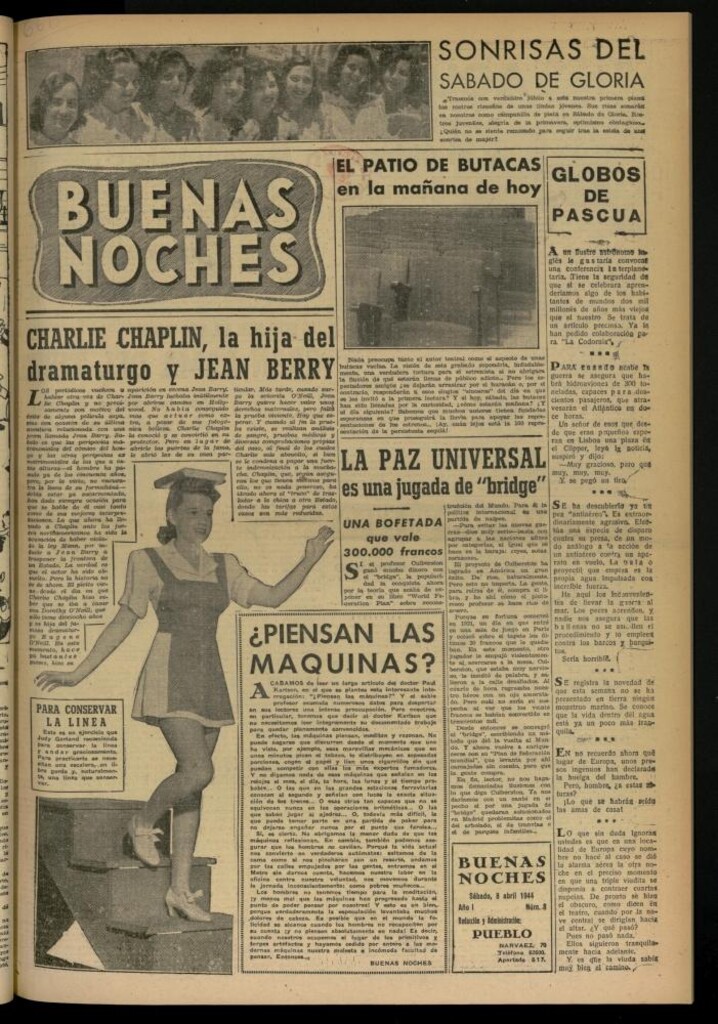 Miniatura de Buenas Noches del 8 de abril de 1944, nº 8