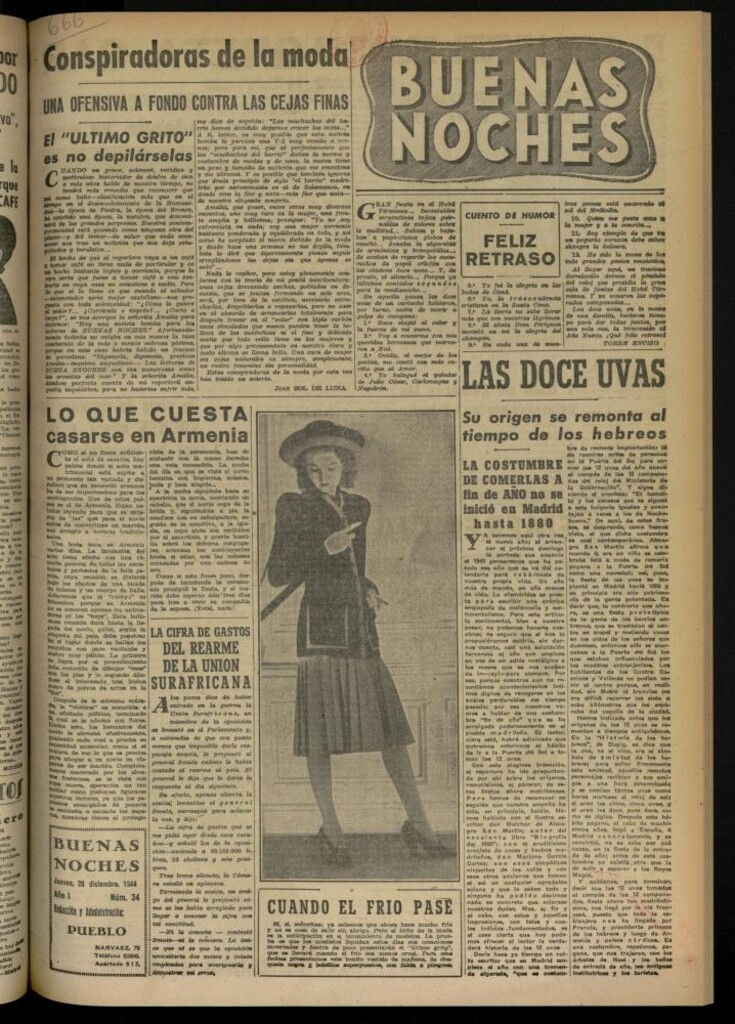 Miniatura de Buenas Noches del 28 de diciembre de 1944, nº 34