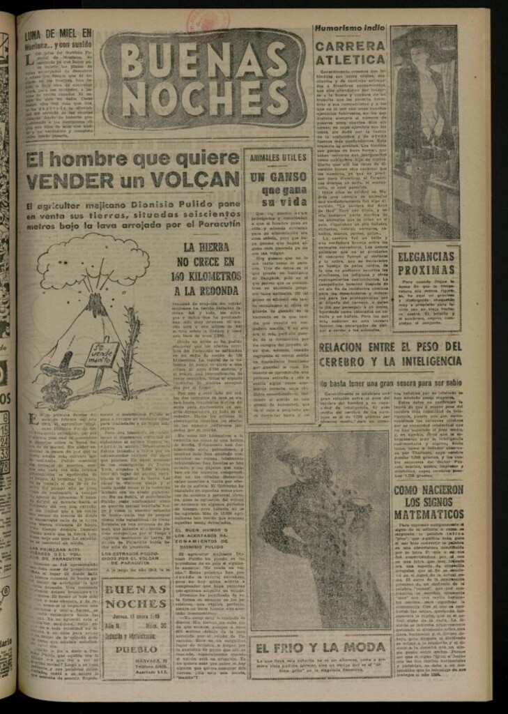 Miniatura de Buenas Noches del 11 de enero de 1945, nº 36