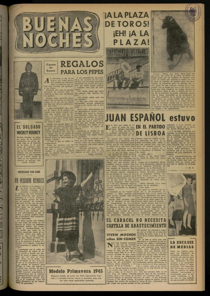 Miniatura de Buenas Noches del 15 de marzo de 1945, nº 45