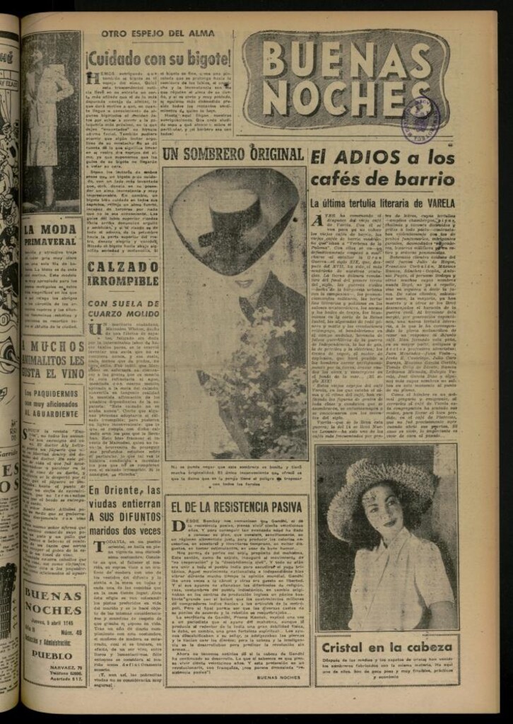 Miniatura de Buenas Noches del 5 de abril de 1945, nº 48