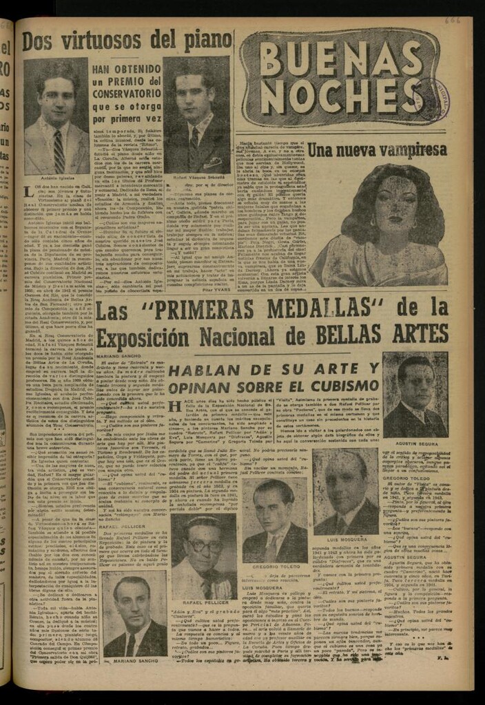 Miniatura de Buenas Noches del 12 de julio de 1945, nº 60