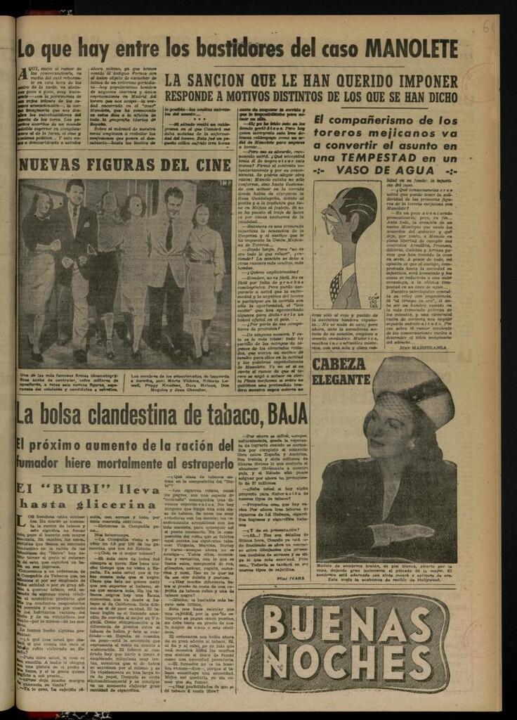 Miniatura de Buenas Noches del 20 de febrero de 1946, nº 92