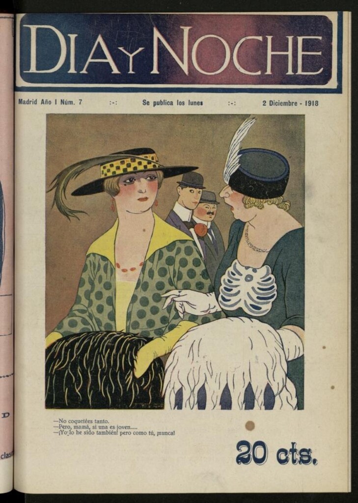Miniatura de Día y Noche del 2 de diciembre de 1918. Año I, nº 7