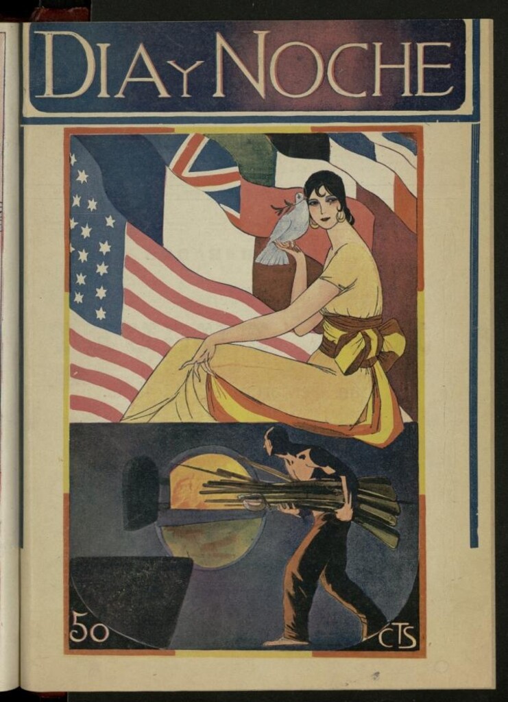 Miniatura de Día y Noche del 31 de diciembre de 1918. Año I, nº 10