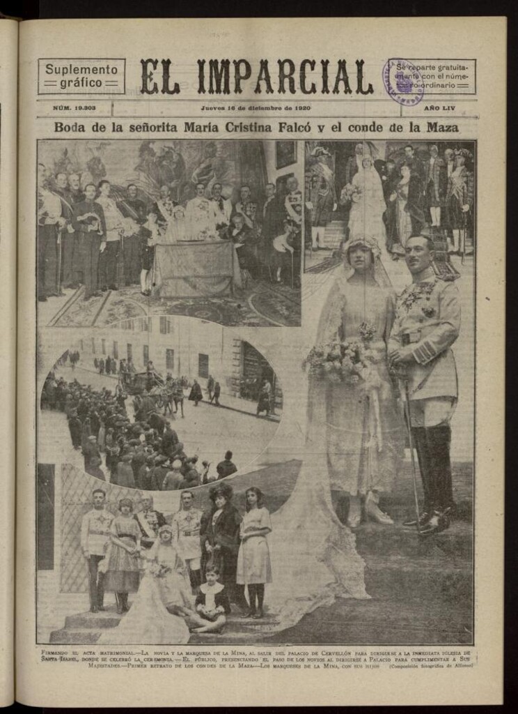 Miniatura de El Imparcial : suplemento gráfico del 16 de diciembre de 1920, nº 19303
