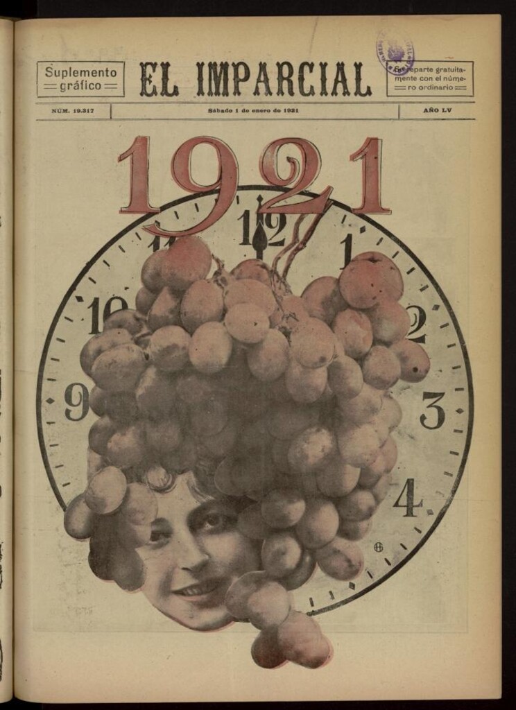 Miniatura de El Imparcial : suplemento gráfico del 1 de enero de 1921, nº 19317