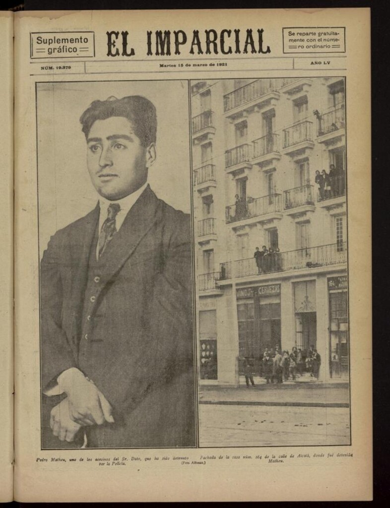Miniatura de El Imparcial : suplemento gráfico del 15 de marzo de 1921, nº 19379