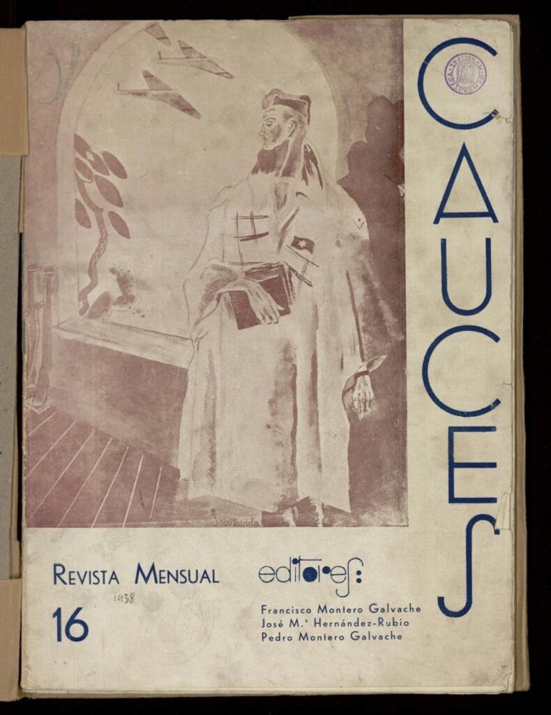 Miniatura de Cauces : revista literaria de abril de 1938, nº 16 (adicional)