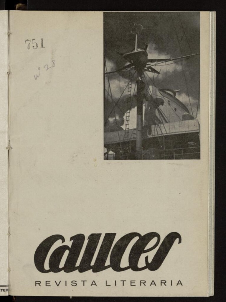 Miniatura de Cauces : revista literaria de enero de 1940, nº 28