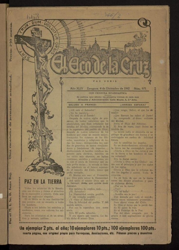 Miniatura de El Eco de la Cruz del 4 de diciembre de 1942, nº 971