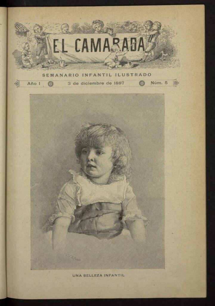 Miniatura de El Camarada : semanario infantil ilustrado del 3 de diciembre de 1887, nº 5