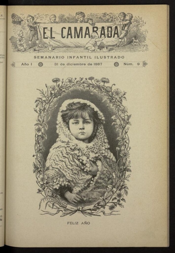 Miniatura de El Camarada : semanario infantil ilustrado del 31 de diciembre de 1887, nº 9