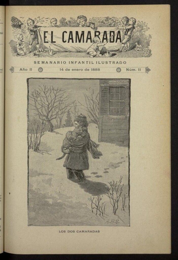 Miniatura de El Camarada : semanario infantil ilustrado del 14 de enero de 1888, nº 11