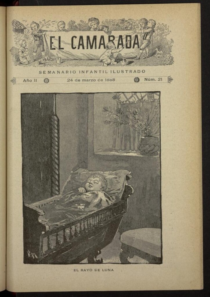 Miniatura de El Camarada : semanario infantil ilustrado del 24 de marzo de 1888, nº 21