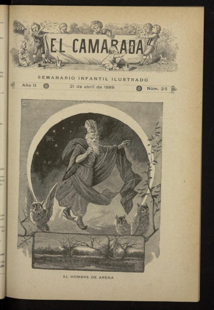 Miniatura de El Camarada : semanario infantil ilustrado del 21 de abril de 1888, nº 25