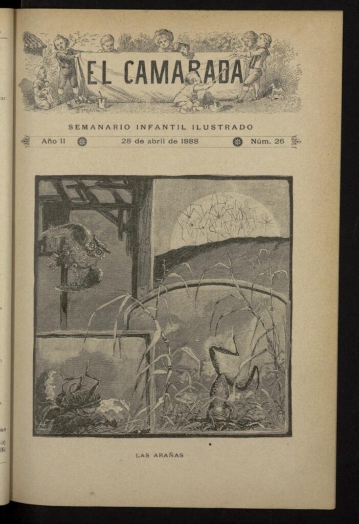 Miniatura de El Camarada : semanario infantil ilustrado del 28 de abril de 1888, nº 26