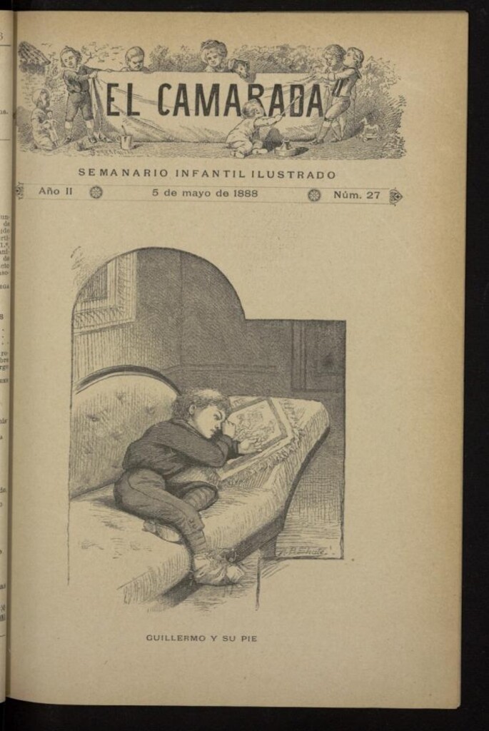 Miniatura de El Camarada : semanario infantil ilustrado del 5 de mayo de 1888, nº 27