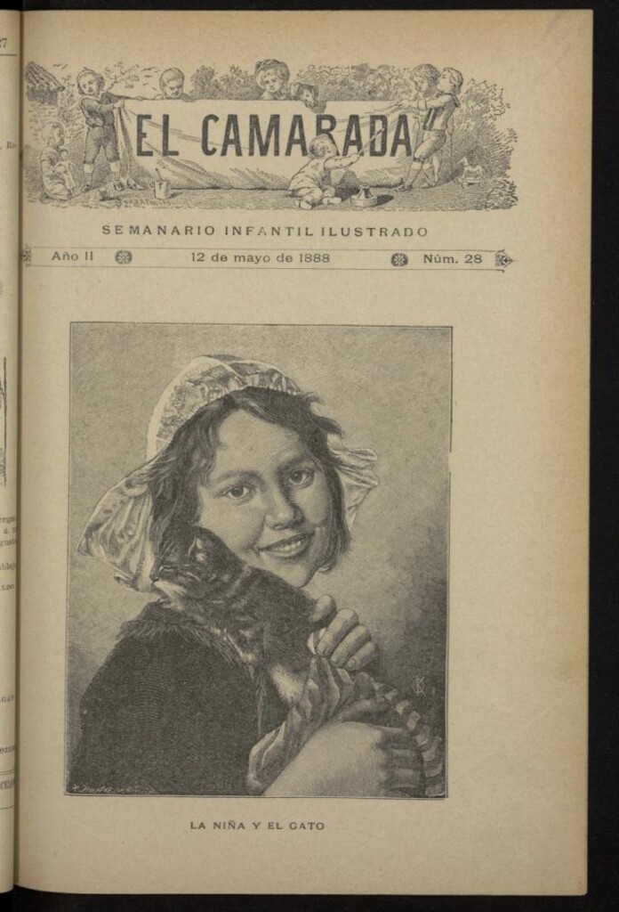 Miniatura de El Camarada : semanario infantil ilustrado del 12 de mayo de 1888, nº 28