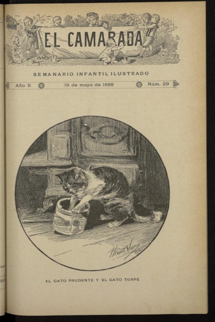 Miniatura de El Camarada : semanario infantil ilustrado del 19 de mayo de 1888, nº 29
