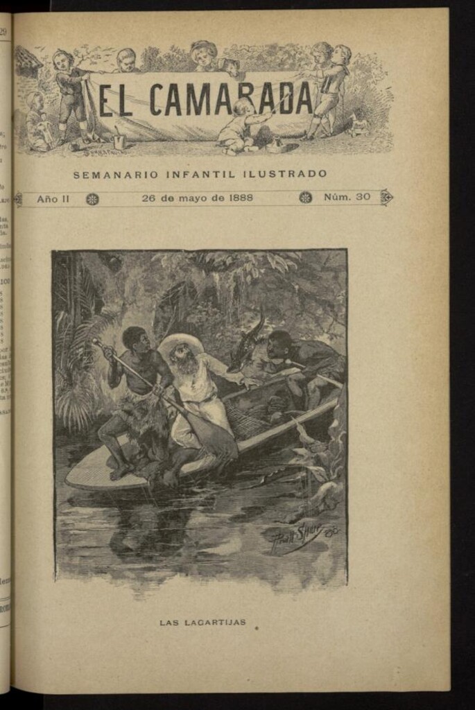 Miniatura de El Camarada : semanario infantil ilustrado del 26 de mayo de 1888, nº 30